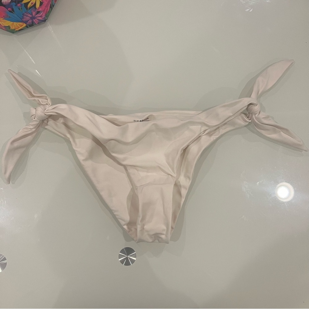 tularosa cream bikini bottoms
